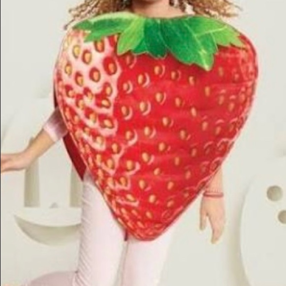 🔴SOLD 🔴Adult or Kids Strawberry Costume One Size
